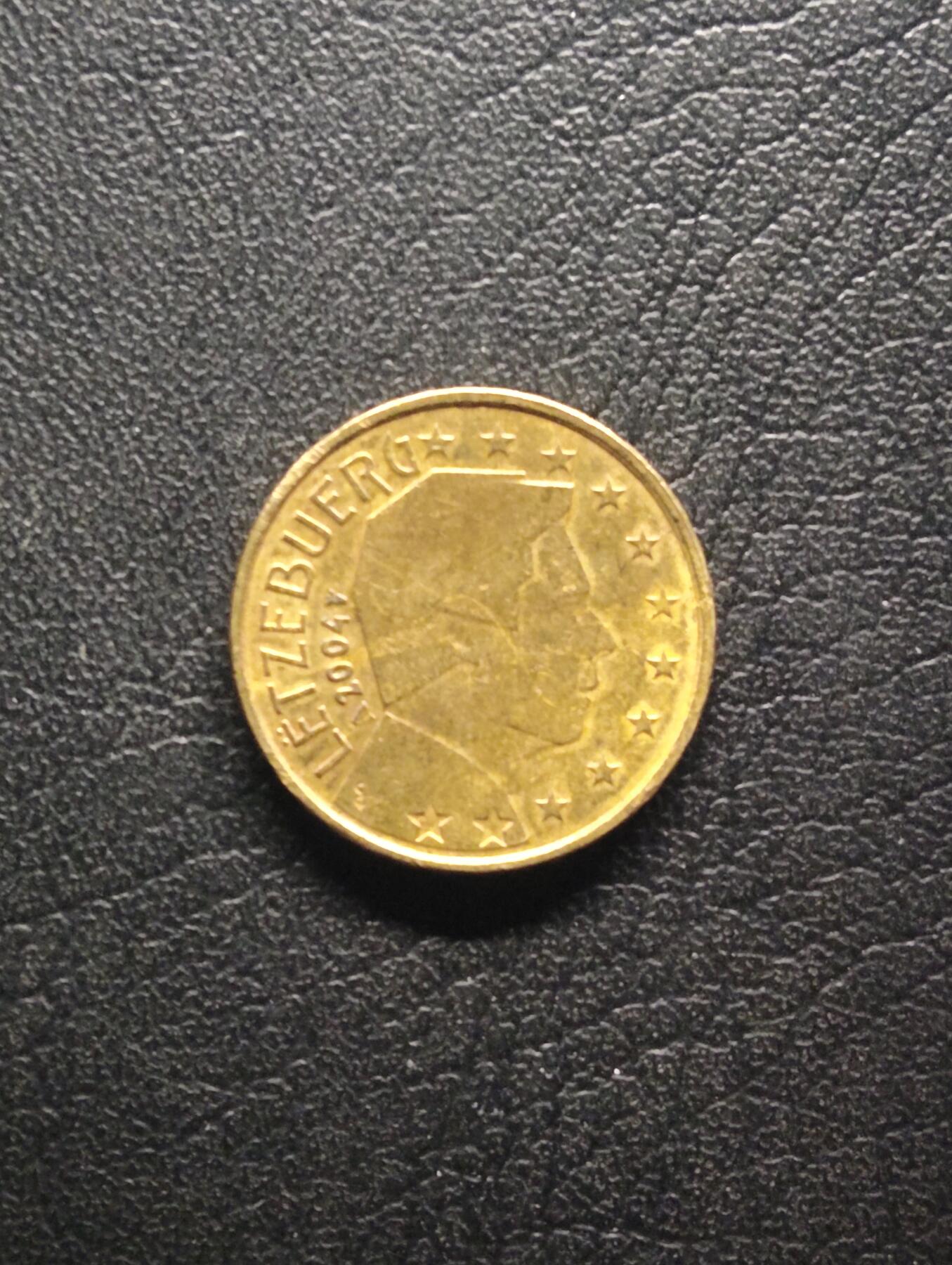 荟藏特别场次第七期——“社长的钢镚堆” 卢森堡2004年10欧 少见的欧元发行国