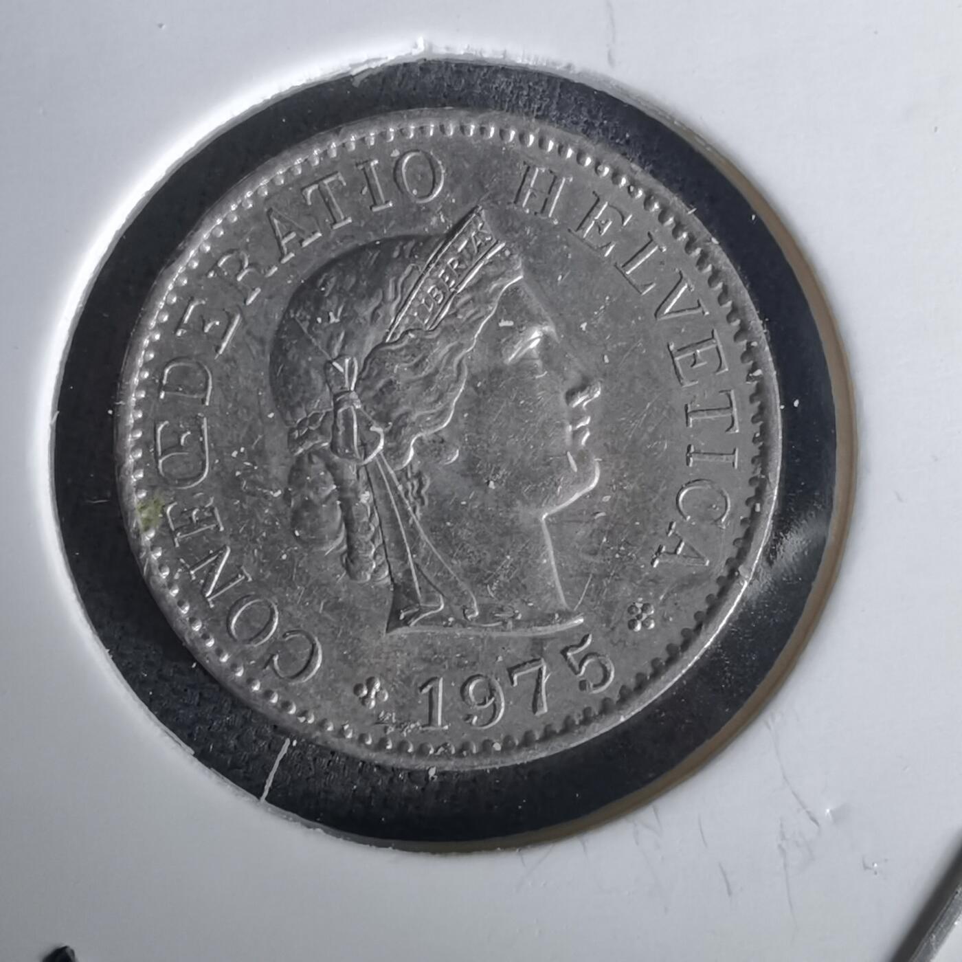 沼泽如烟--第1020场 瑞士1975年五分