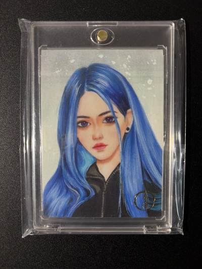 NO.27 好又多金牌大场，每周一站式配齐，方便凑单！（周6晚9点截拍，卖家送拍0抽成！） - 【1/1手绘卡】苍海绘 画师小兔软糖 蓝发美女