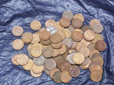 北京马甸外国币专卖第149期，外国币专场，陆续上拍，欢迎关注 - 英国1便士铜币100枚，流通品