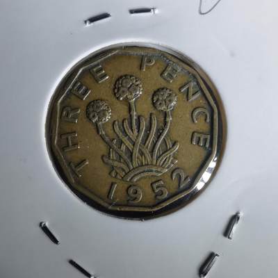 沼泽如烟--第1020场 - 英国1952年3便士