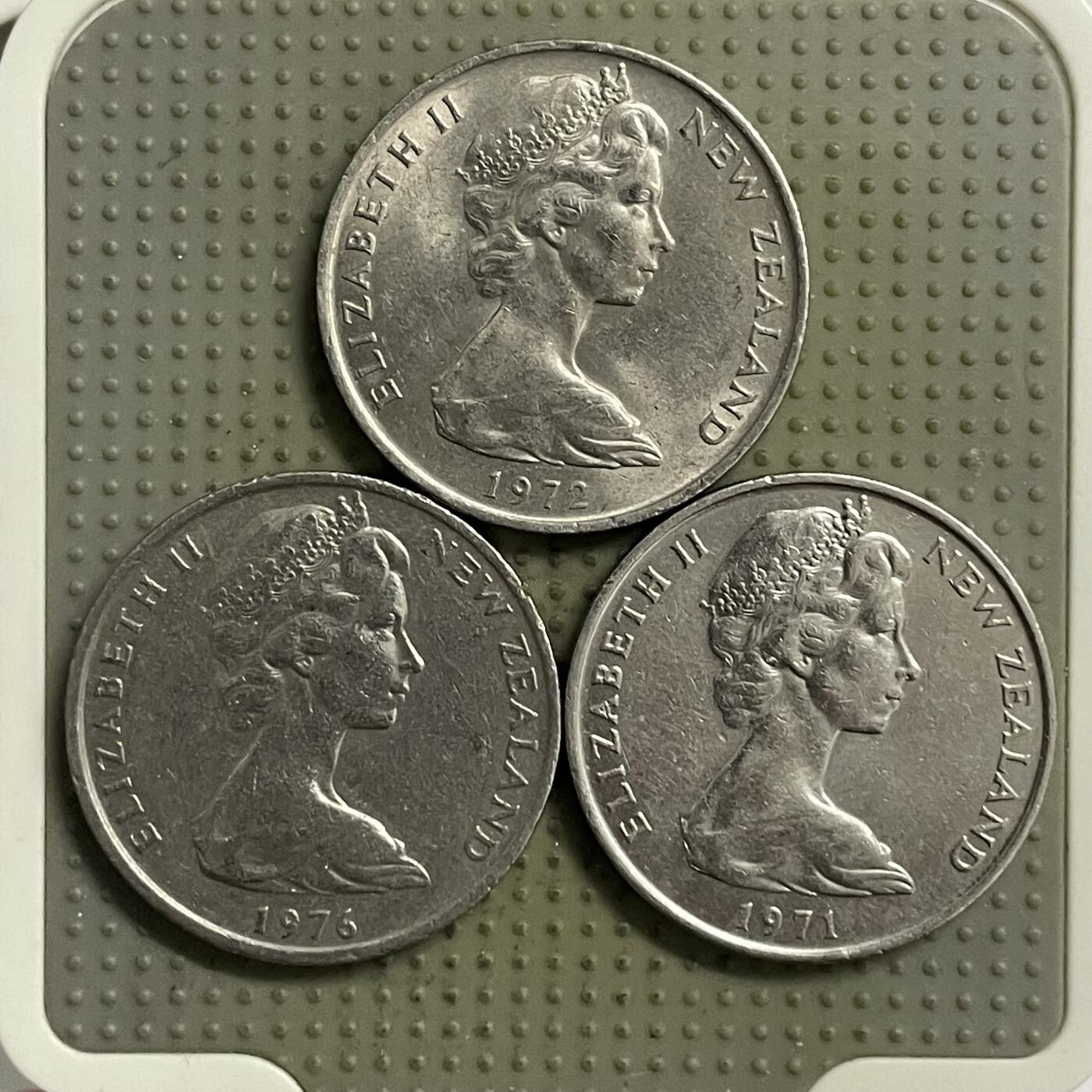 2026年第34场各国散币拍卖（总第184场） 新西兰20分3枚