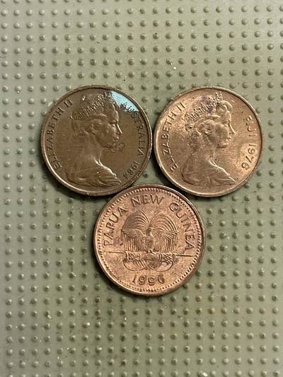 2026年第34场各国散币拍卖（总第184场） - 散币3枚