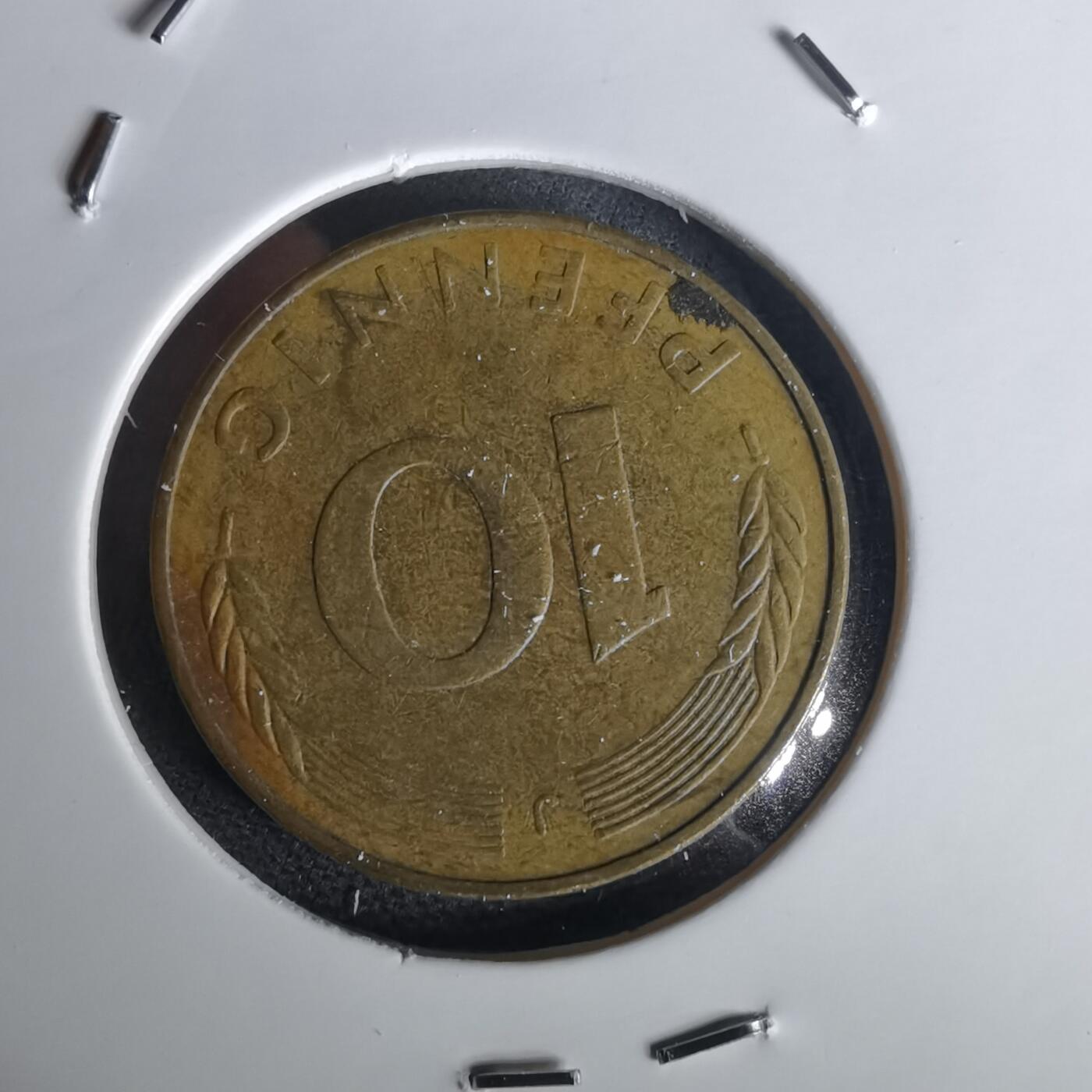 沼泽如烟--第1020场 德国1978年10芬尼