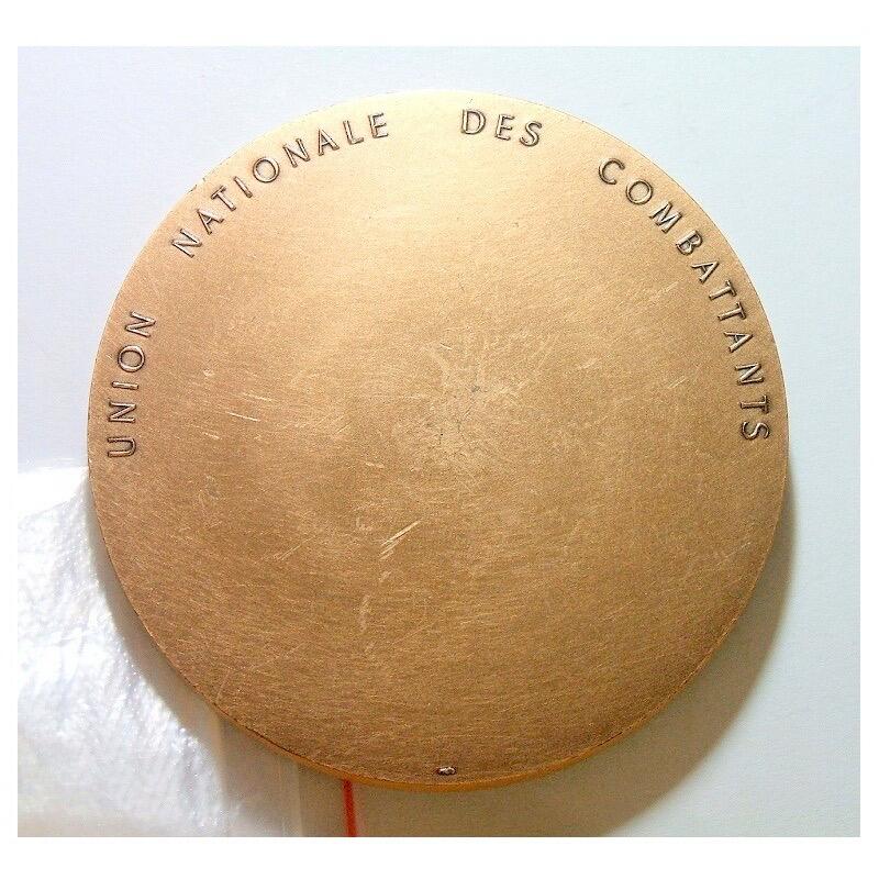 【艺术】法国艺术大章 一战总理克里孟梭 高浮雕精制超大铜章 光边 72MM 190克