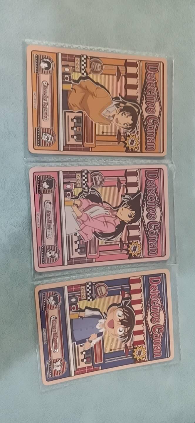 卡游专场  不寄存 卡游 名侦探柯南 UR原膜 3张