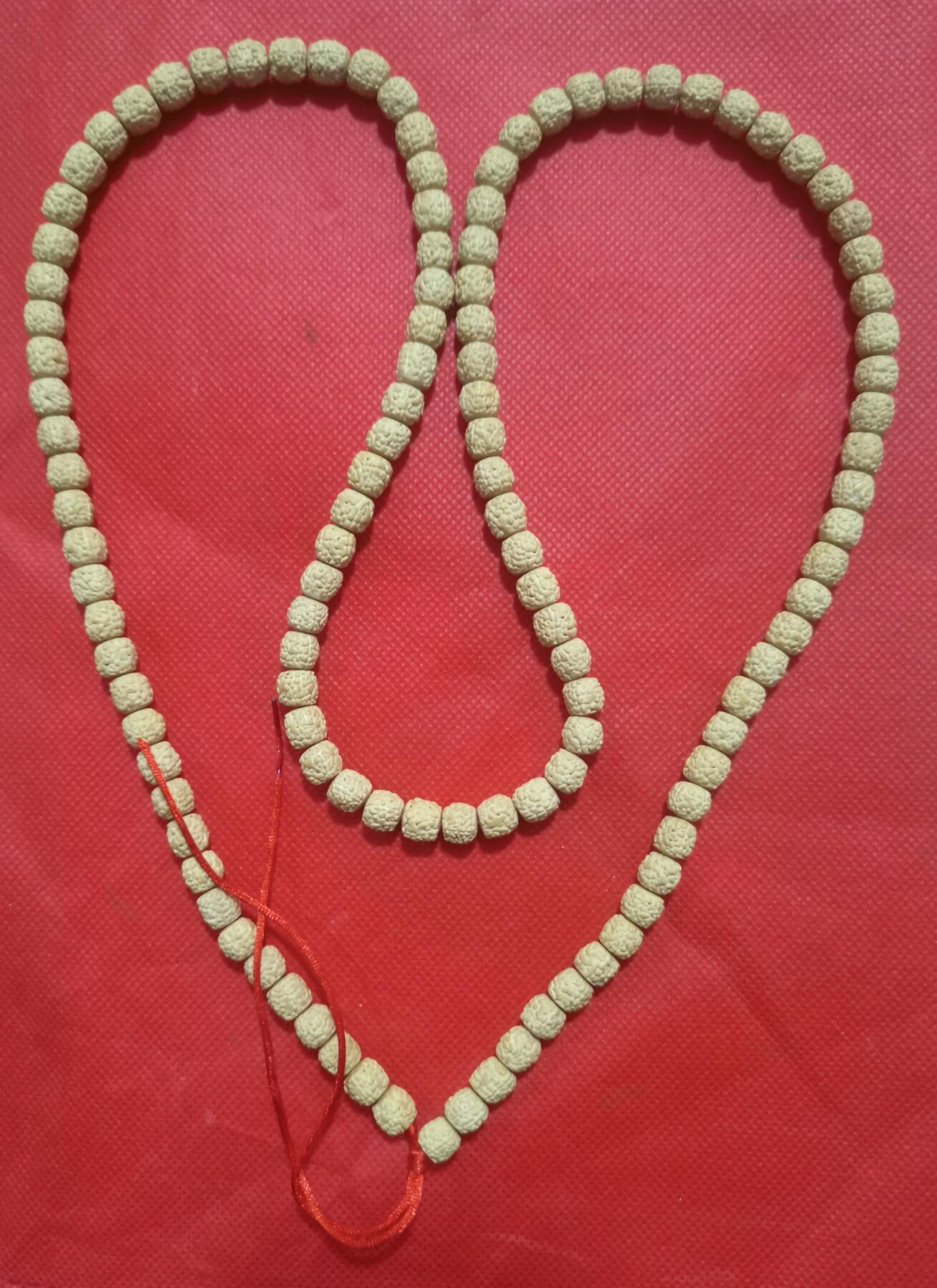 藏式龙鳞纹小金刚念珠全新1串