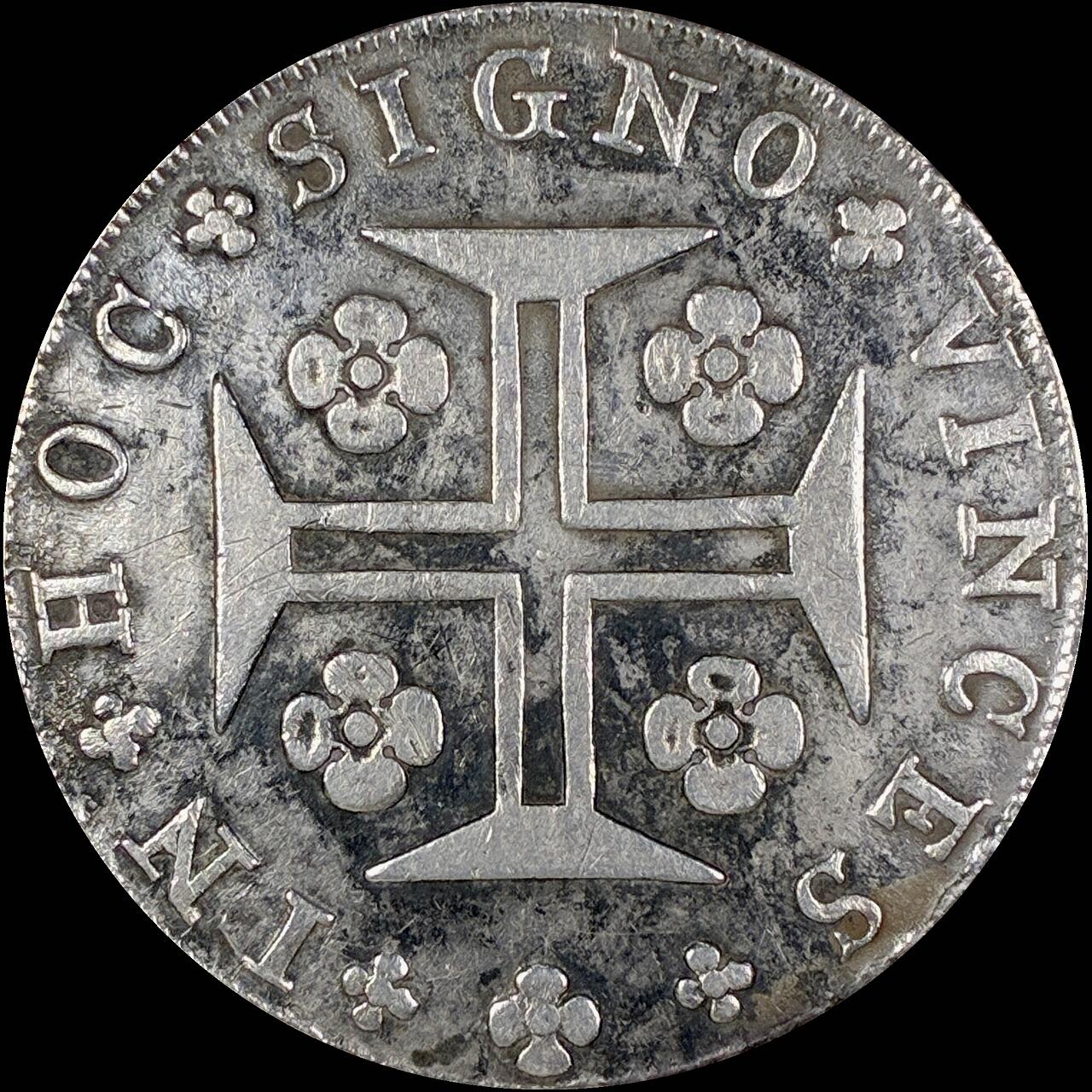 【雨安】【直播拍卖】【第0127期-裸币套币】2026-03-13 周五 19:30 (金价1140, 银价21.50) [裸币各国] Portugal 葡萄牙 400瑞斯 KM#0288 (1786-1799) 玛丽亚一世 1798年