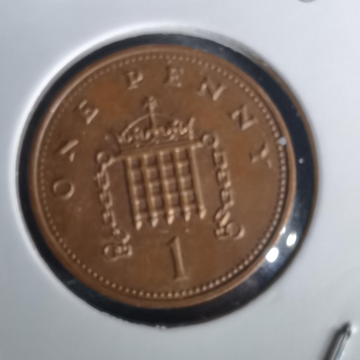 沼泽如烟--第1020场 英国1993年1便士