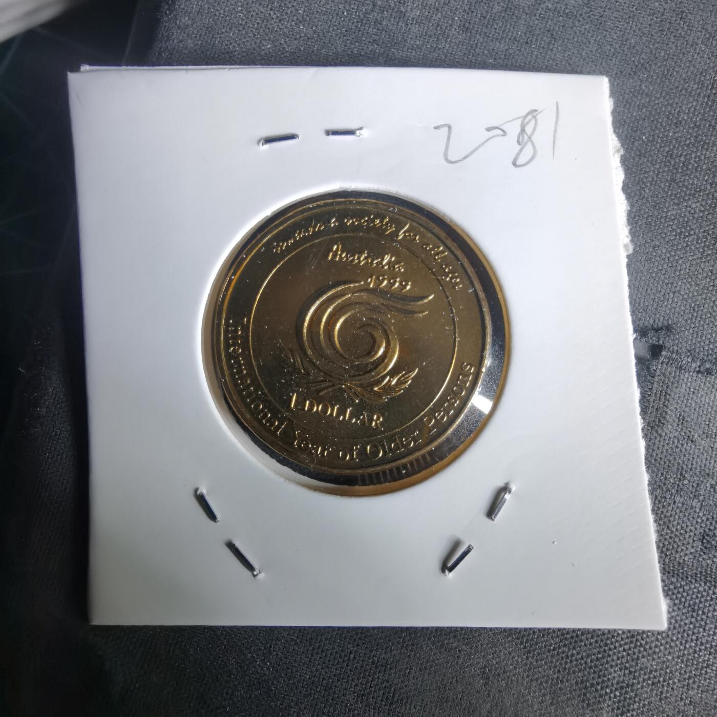 沼泽如烟--第1020场 澳大利亚1999年一元