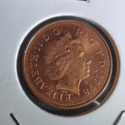 沼泽如烟--第1020场 - 英国1998年1便士