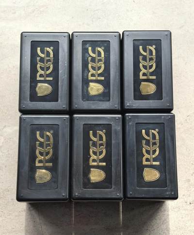 博洋堂世界钱币拍卖第164期（全场包邮） - 黑色PCGS官方评级币收纳盒6枚一组，每盒可存放10枚，携带方便