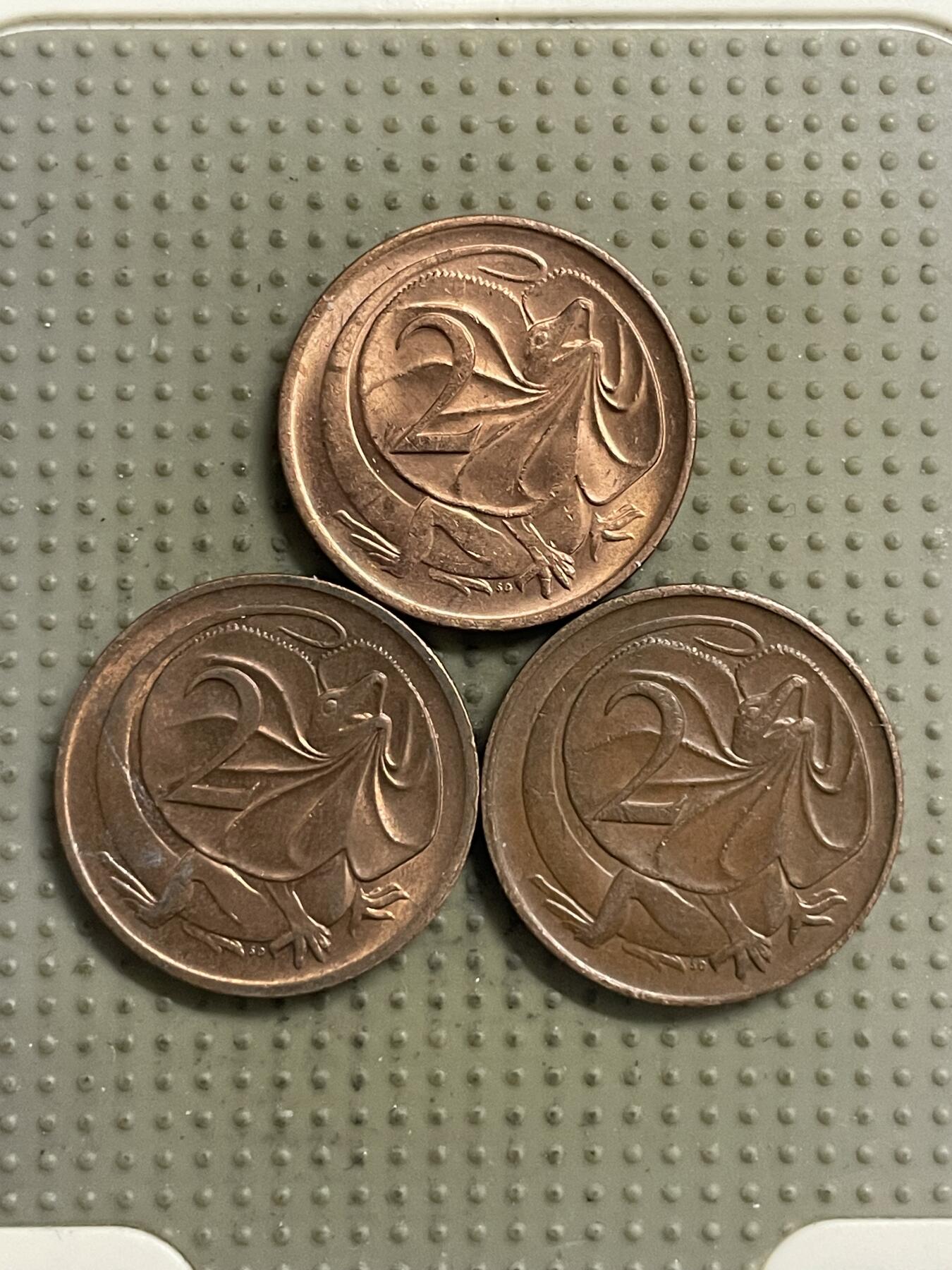 2026年第34场各国散币拍卖（总第184场） 澳大利亚2分3枚