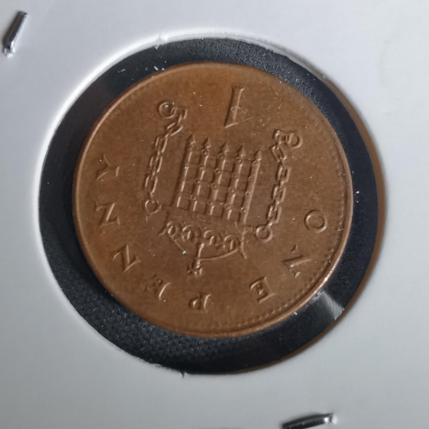 沼泽如烟--第1020场 英国1999年1便士