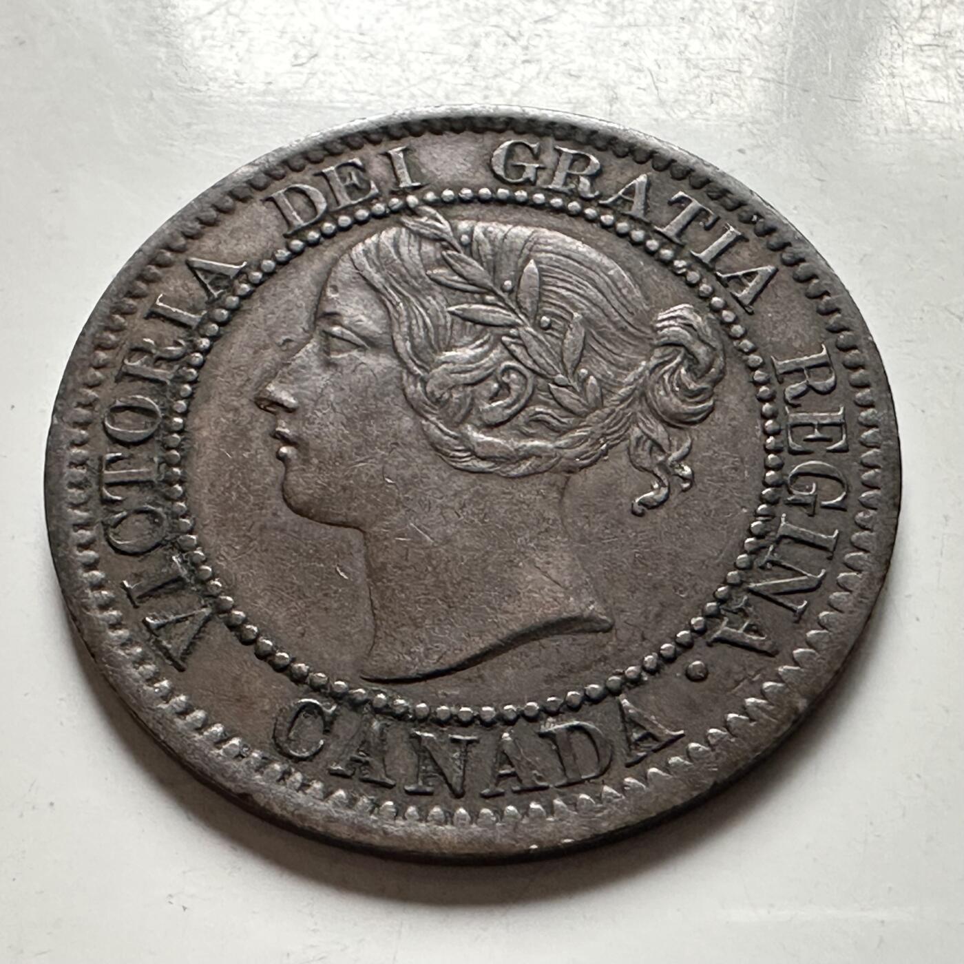 🌹外币初藏🌹🐯2026年第28场   每周二四六晚8️⃣点 接代拍 加拿大1859年一分