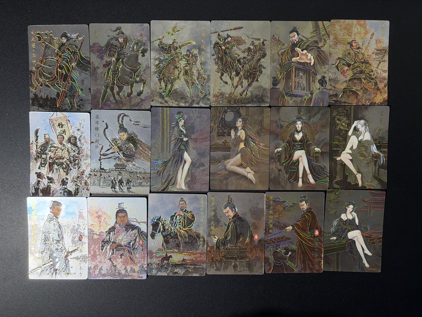 NO.27 好又多金牌大场，每周一站式配齐，方便凑单！（周6晚9点截拍，卖家送拍0抽成！） 琅琊 霸业丹青第二章 彩雕裸卡一套18张