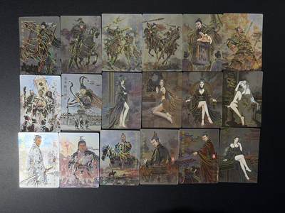 NO.27 好又多金牌大场，每周一站式配齐，方便凑单！（周6晚9点截拍，卖家送拍0抽成！） - 琅琊 霸业丹青第二章 彩雕裸卡一套18张