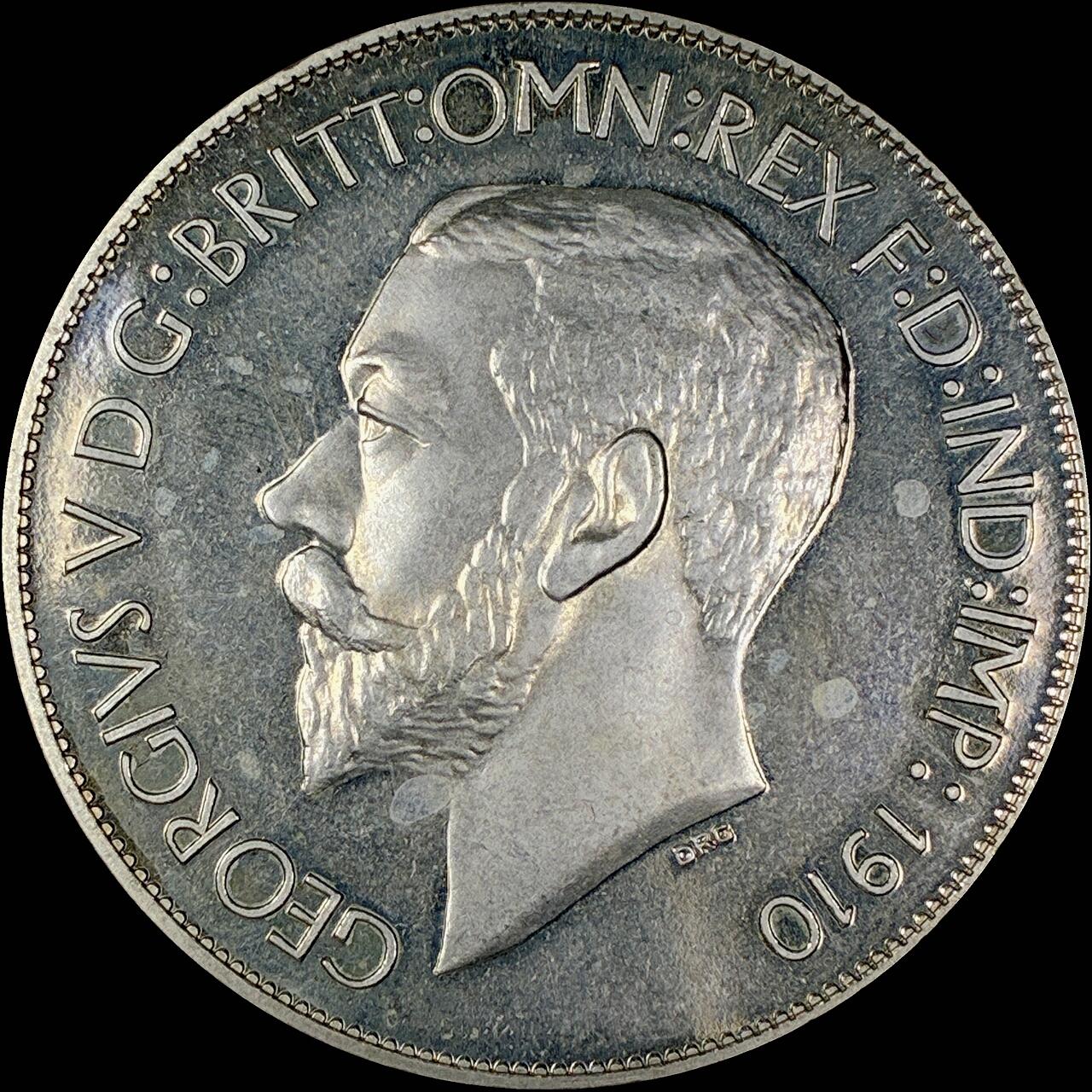 【雨安】【直播拍卖】【第0127期-裸币套币】2026-03-13 周五 19:30 (金价1140, 银价21.50) [裸币各国] Great Britain 英国 1克朗 1910年 乔治五世 精制 后铸