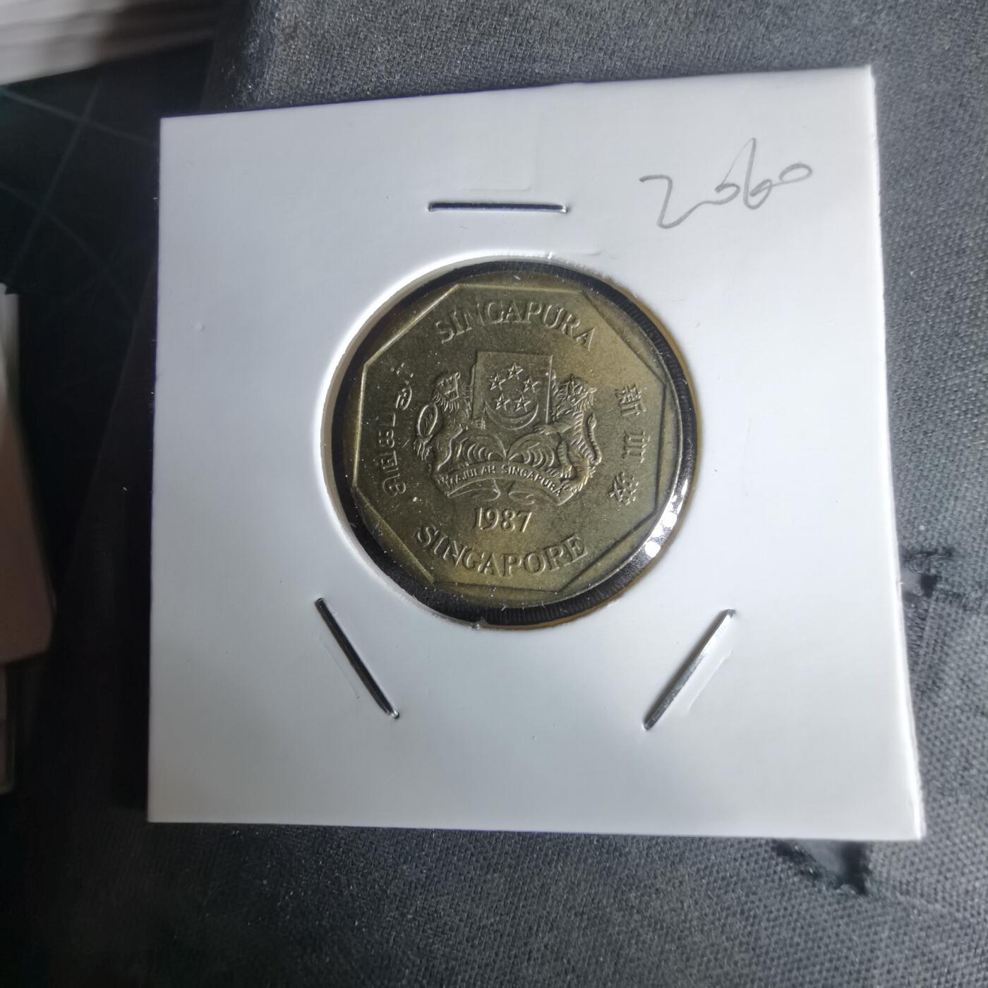 沼泽如烟--第1020场 新加坡1987年一元