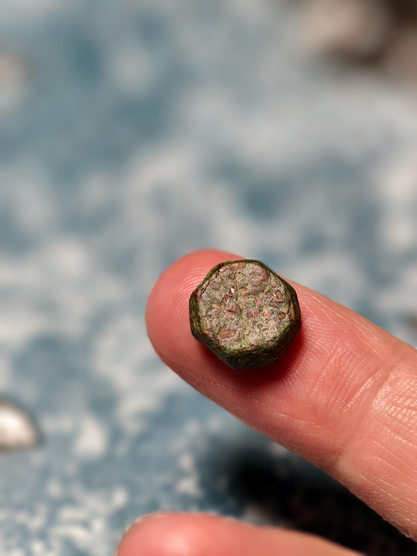 抚柳草堂-第十六期章牌钱币  奖章勋章限时免佣 满百包邮 放漏专场 特拉凡哥尔土邦8cash 八边形打制铜币 非常有特色的品种