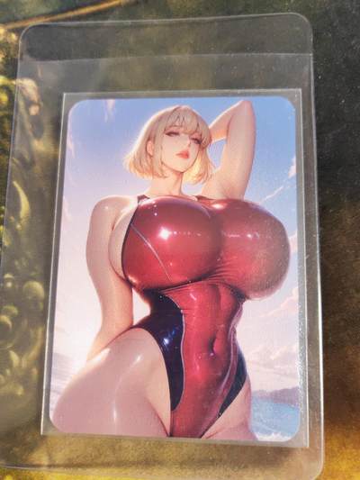 阳大大卡牌拍卖第104期（持续收拍品，周五晚上九点截拍，进群福利早知道） - 【艺术卡】荐！我独自升级 目前市面上最性感的车慧怡，没有之一，食品卡尺寸 硬卡 整套9张