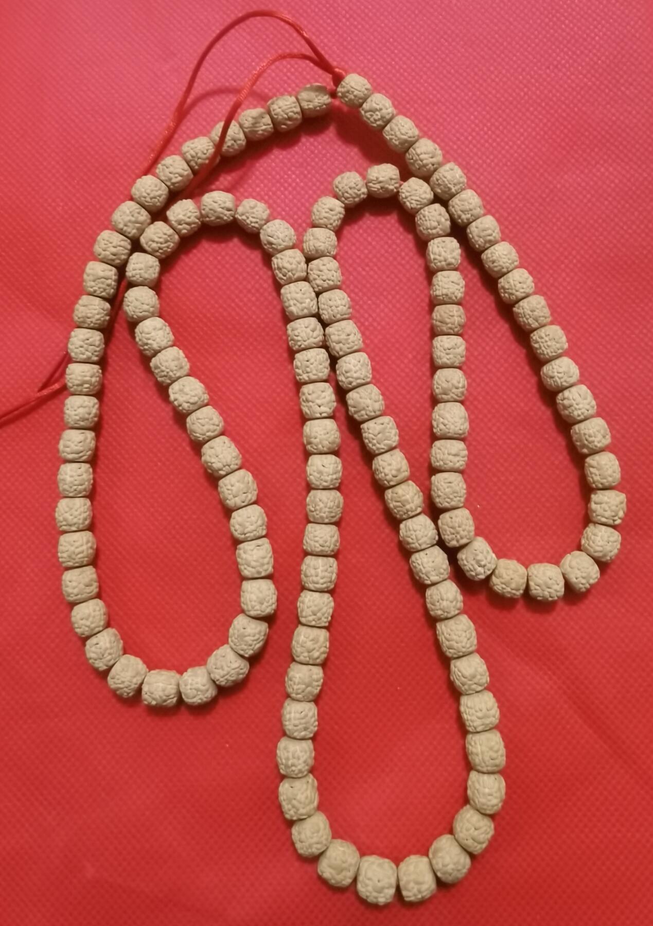 藏式龙鳞纹小金刚念珠全新1串