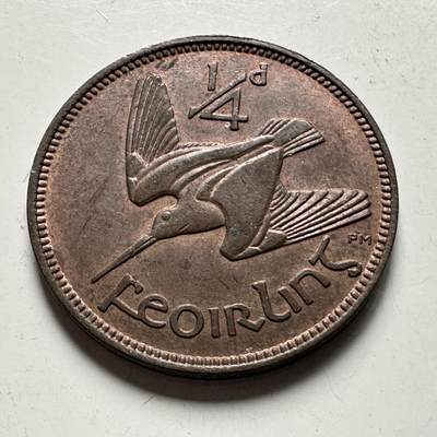 🌹外币初藏🌹🐯2026年第28场   每周二四六晚8️⃣点 接代拍 - 爱尔兰1937年1/4便士