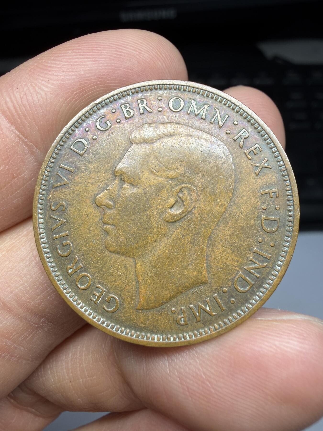 2026年集古藏今外币拍卖第三期-第3场—（总第313拍），可以寄存60天，满160元包邮。 1948年英国1便士