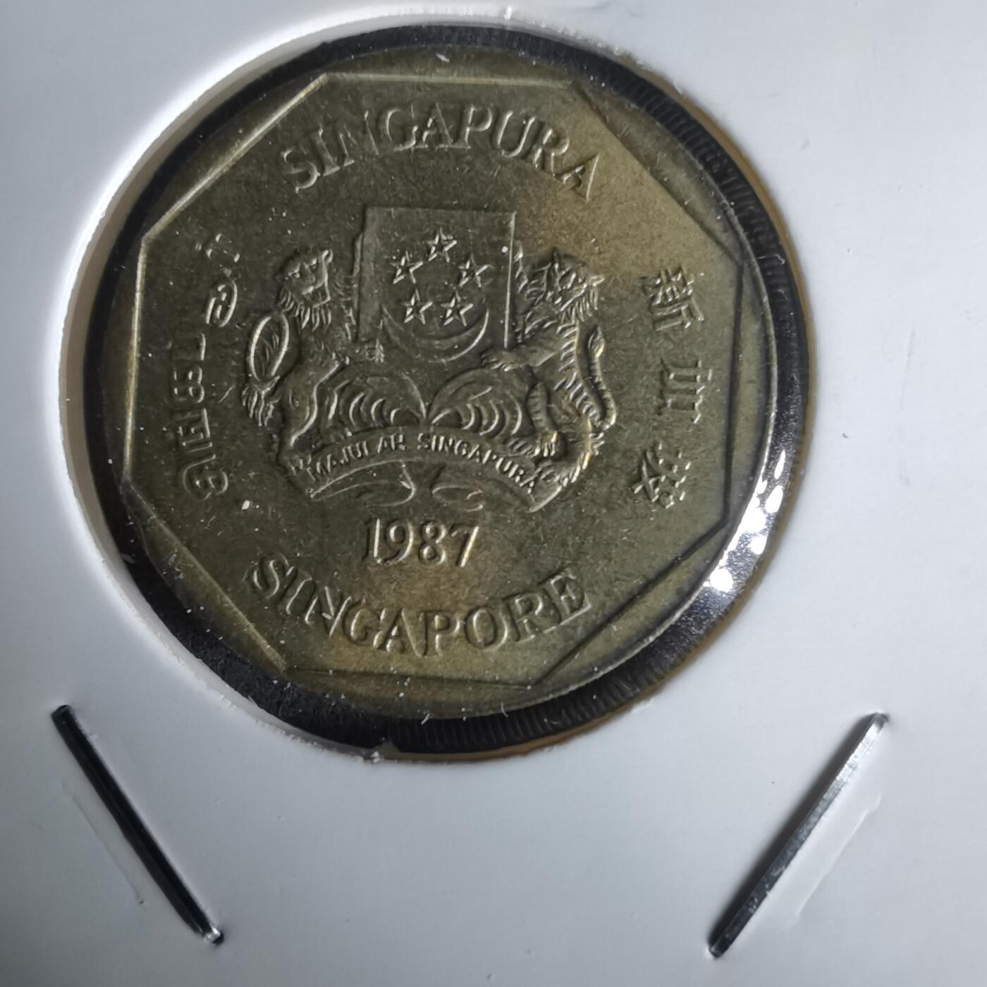 沼泽如烟--第1020场 新加坡1987年一元