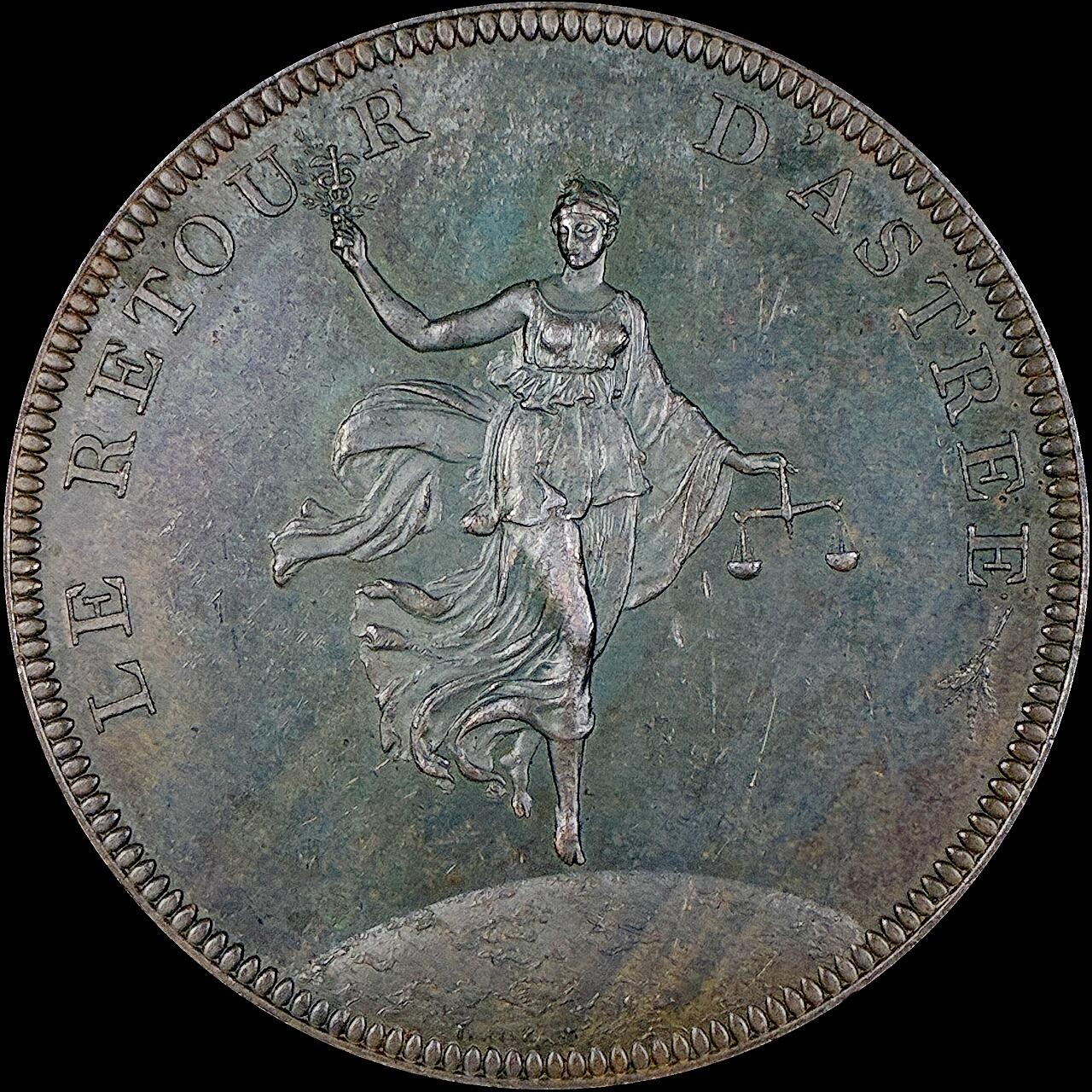 【雨安】【直播拍卖】【第0127期-裸币套币】2026-03-13 周五 19:30 (金价1140, 银价21.50) [徽章奖章] France [章] 法国 1802年 拿破仑一世 亚眠和约 法英西荷和平条约 铜章