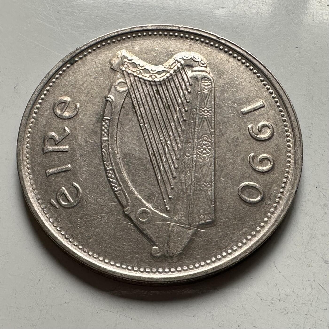 🌹外币初藏🌹🐯2026年第28场   每周二四六晚8️⃣点 接代拍 爱尔兰1990年1镑