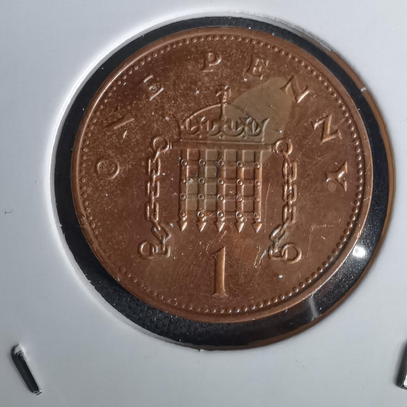 沼泽如烟--第1020场 英国1996年1便士