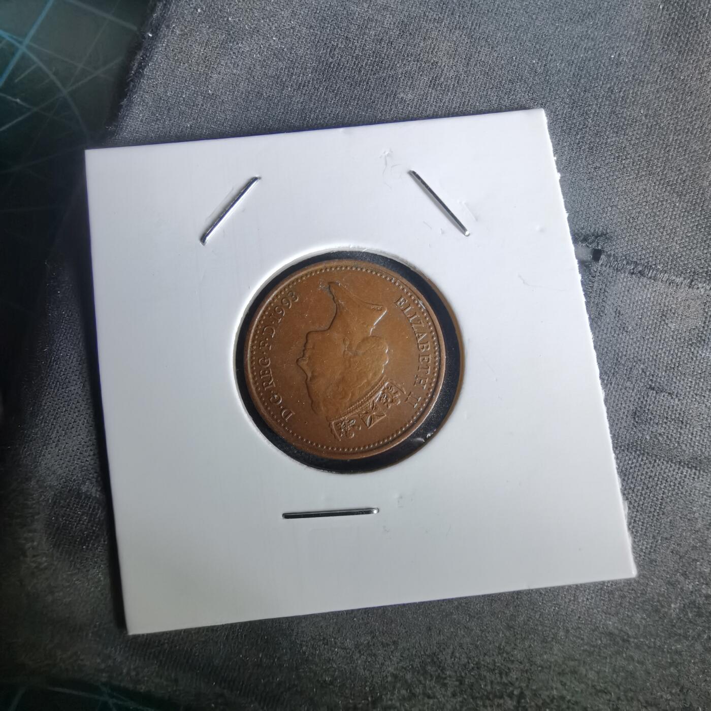 沼泽如烟--第1020场 英国1993年1便士