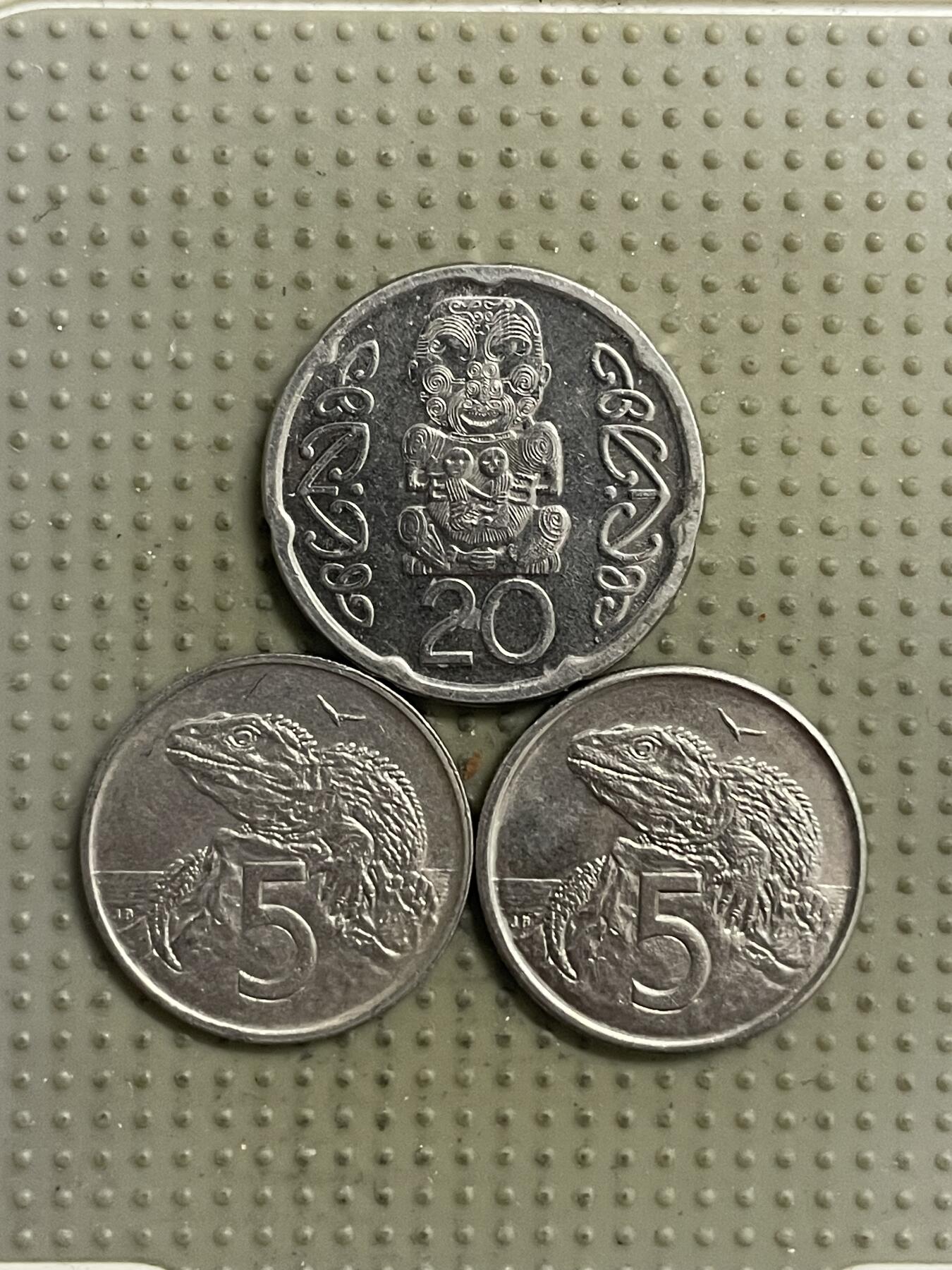 2026年第34场各国散币拍卖（总第184场） 新西兰3枚