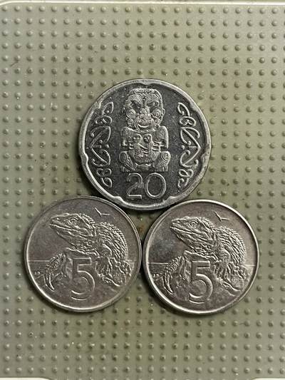 2026年第34场各国散币拍卖（总第184场） - 新西兰3枚