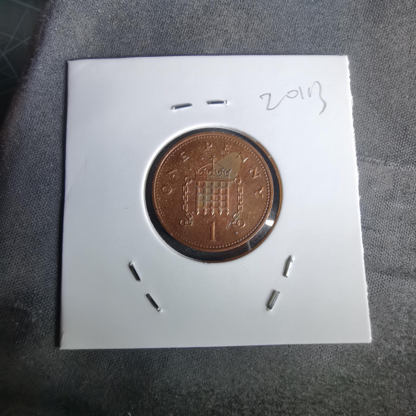 沼泽如烟--第1020场 英国1996年1便士