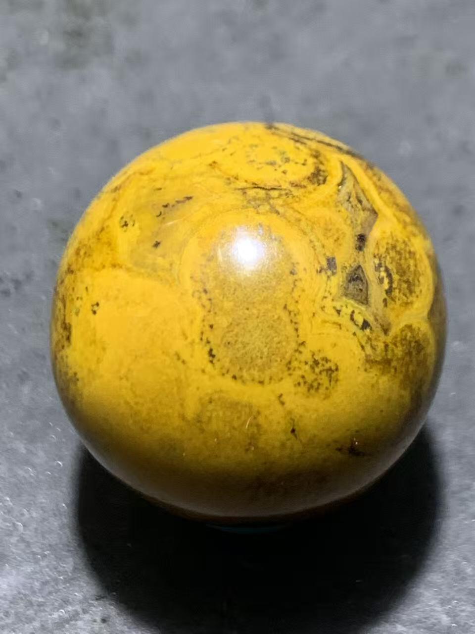 精美8字天眼纹九眼页岩天珠圆珠一颗