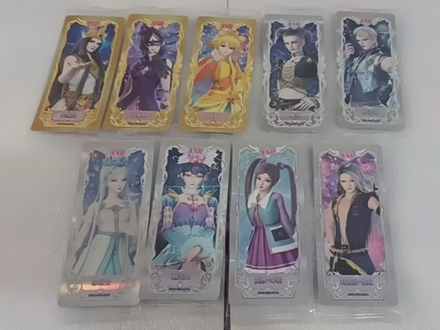 卡游专场  不寄存 卡游 叶罗丽 SSR未拆袋9张 不重复 2