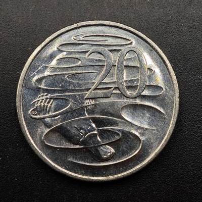 【淘币小摊】实时拍第八百八十拍   散币场    每周一统一发货 - 澳大利亚2024年查尔斯三世20分镍币