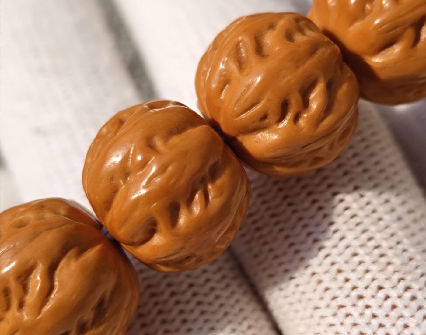 猴头精雕粗筋八棱