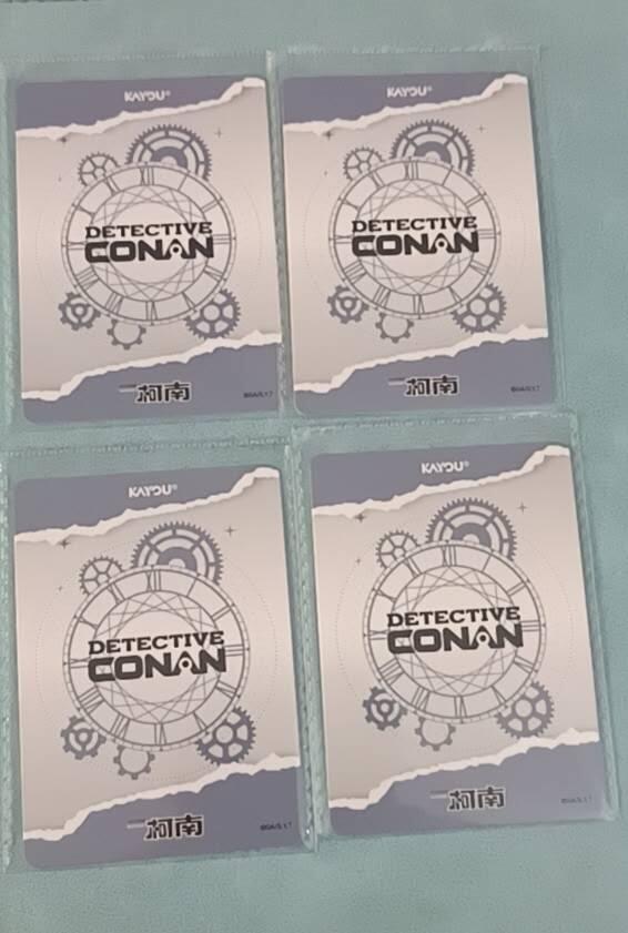 卡游专场  不寄存 卡游 名侦探柯南 SLR原膜 4张