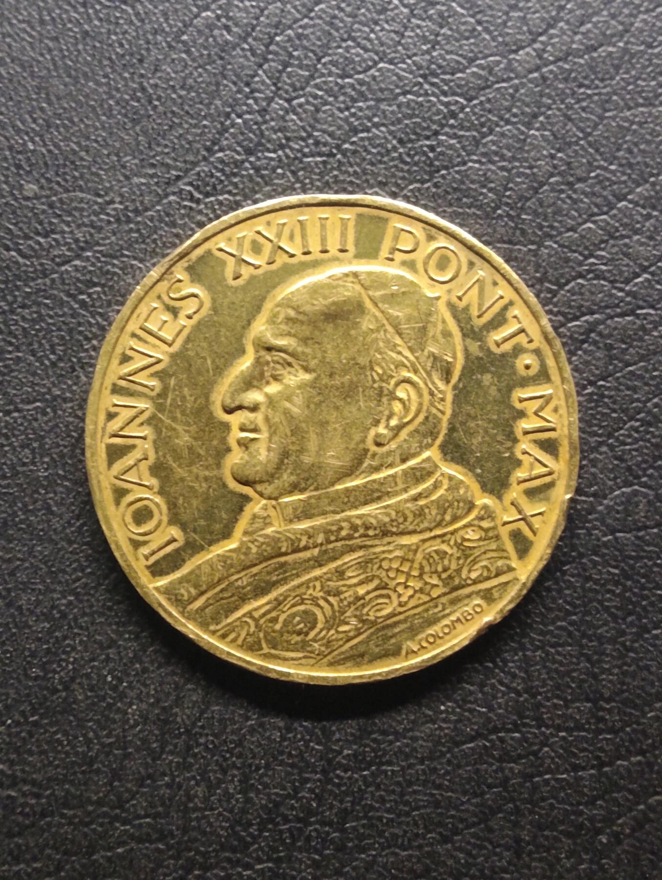 荟藏特别场次第七期——“社长的钢镚堆” 梵蒂冈若望二十三世教皇纪念章