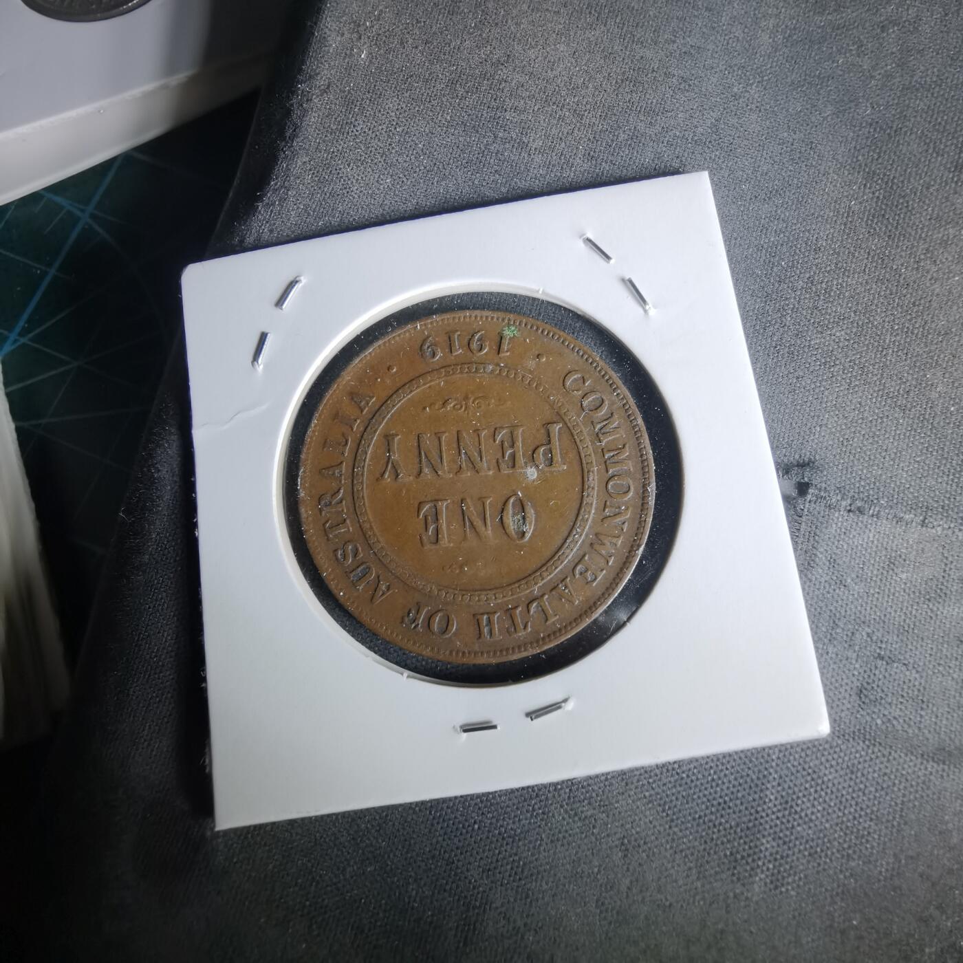 沼泽如烟--第1020场 澳大利亚1919年1便士