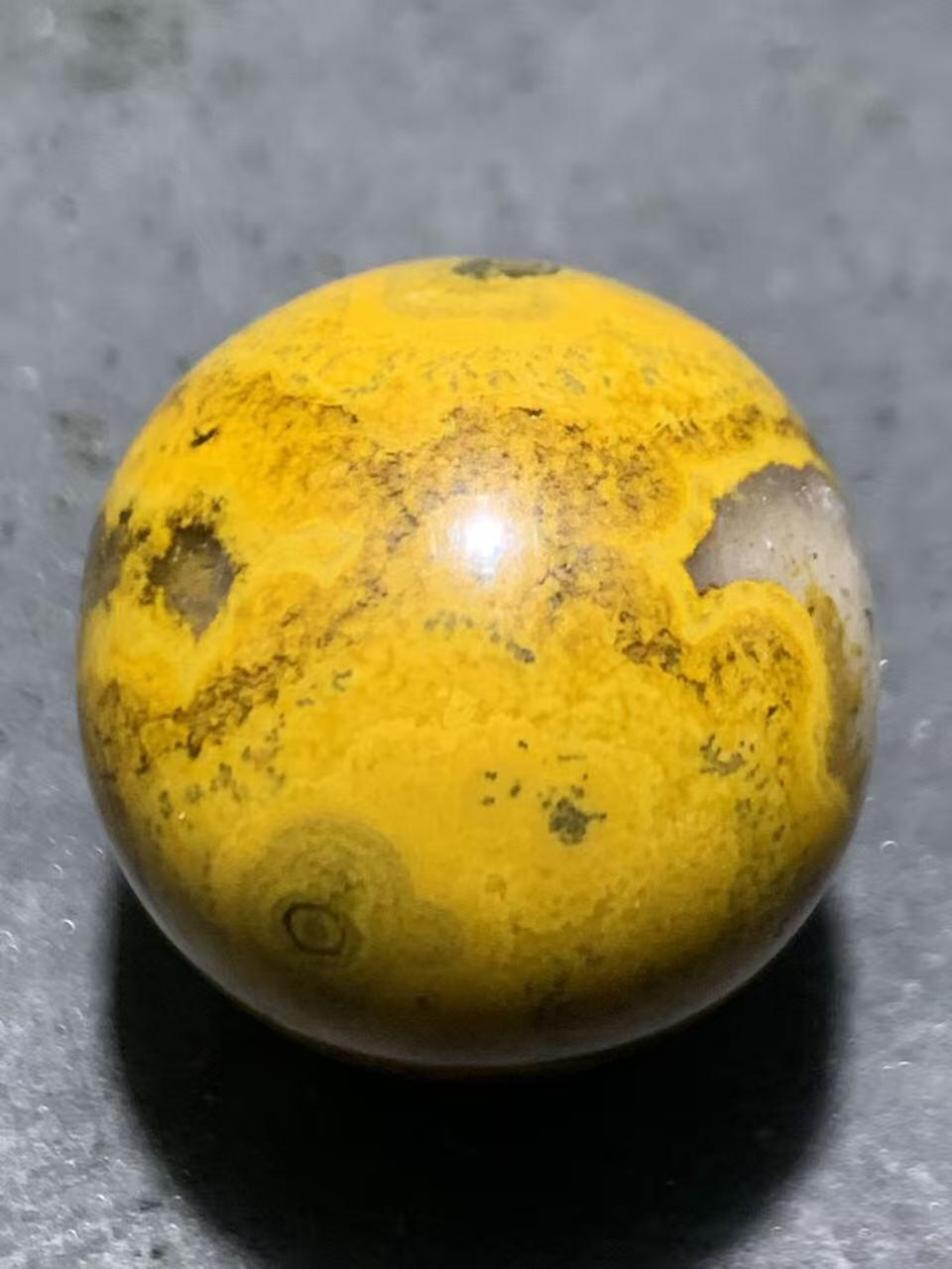 精美8字天眼纹九眼页岩天珠圆珠一颗