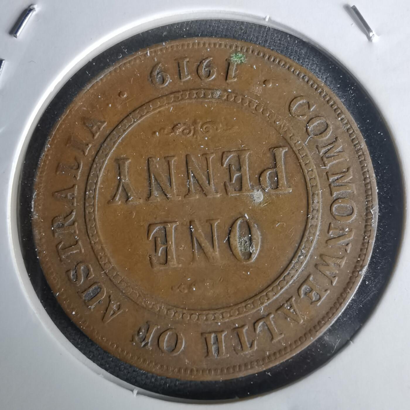 沼泽如烟--第1020场 澳大利亚1919年1便士