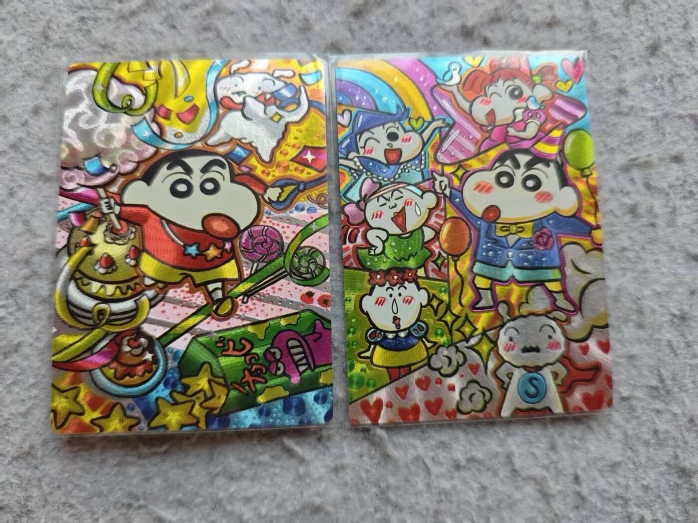 满赠PR！！龙虎卡牌-七八场（满200元包邮，无佣金，每周六结拍，欢迎送拍） 粗闪2张 奇点 蜡笔小新