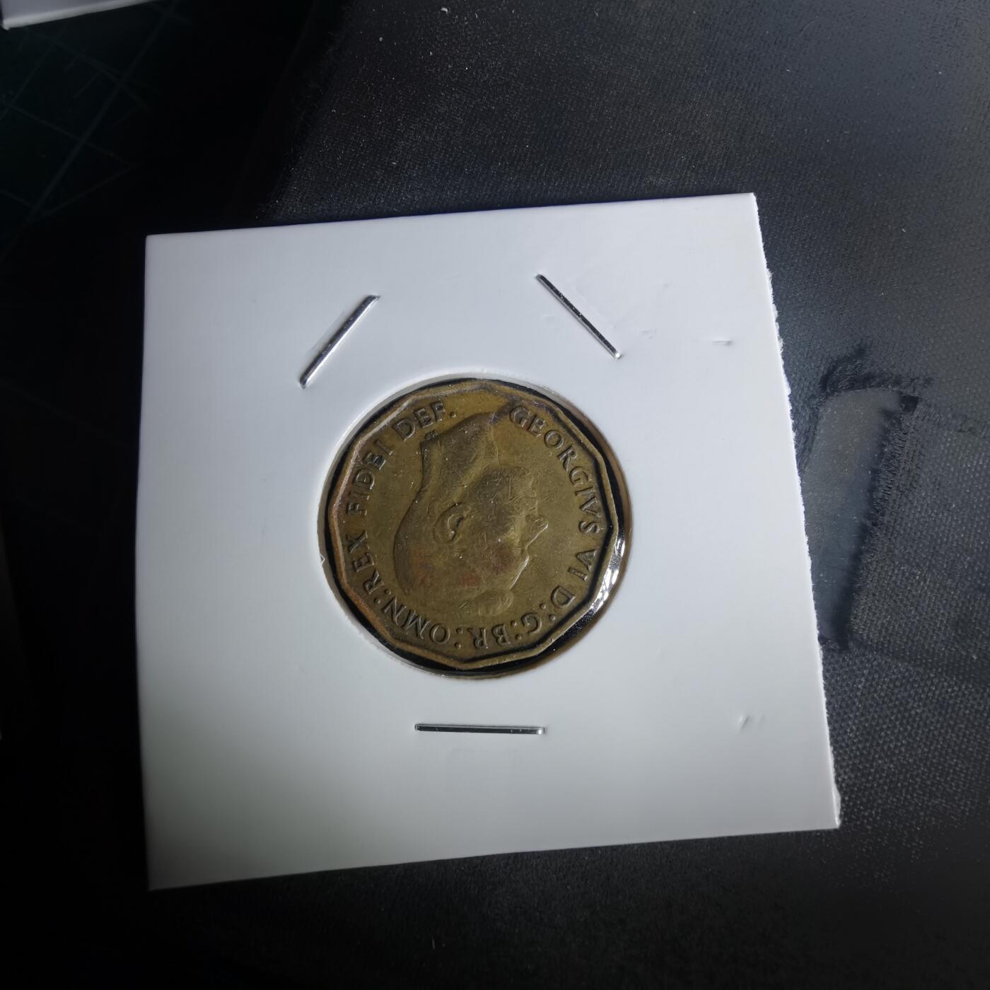 沼泽如烟--第1020场 英国1952年3便士