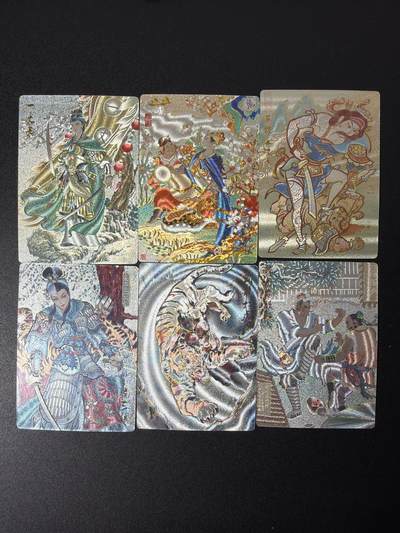 NO.27 好又多金牌大场，每周一站式配齐，方便凑单！（周6晚9点截拍，卖家送拍0抽成！） - 山衡一述 水浒留芳 全套6张含武松特卡 冷烫全粗