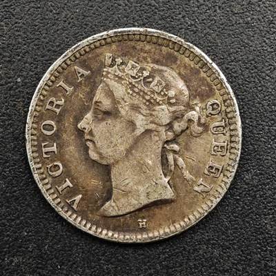 【淘币小摊】实时拍第八百八十拍   散币场    每周一统一发货 - 香港1891年维多利亚五仙银币