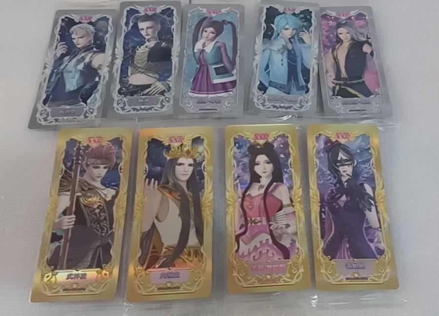 卡游专场  不寄存 卡游 叶罗丽 SSR未拆袋9张 不重复 3